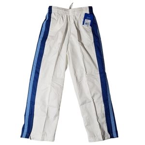 Prospirit Athletic Gear Boys Striped White Track Pants